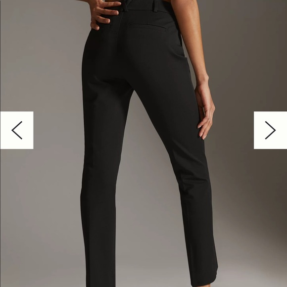 Anthropologie Essential Slim Kick Flare Pants - Picture 3 of 9
